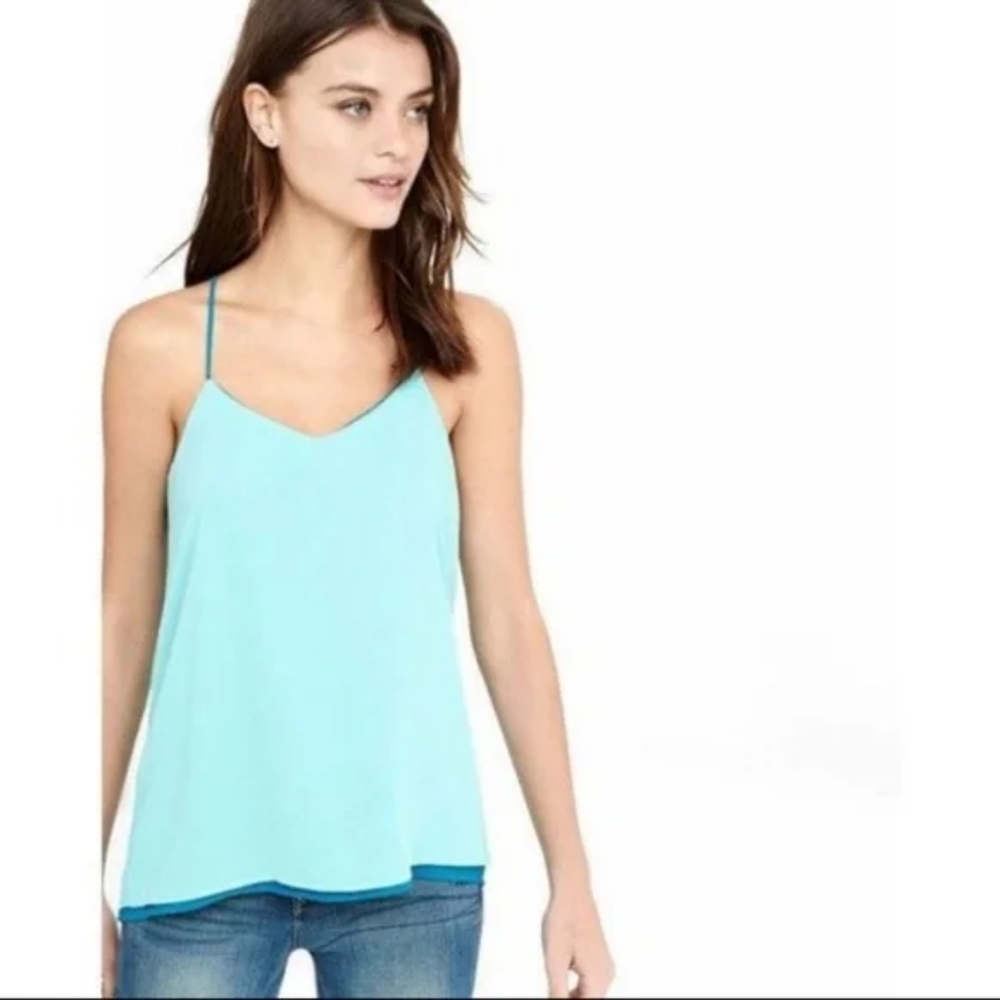 Express Reversible Green Barcelona Cami in size xs